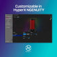 HyperX QuadCast 2 – USB Microphone for Gaming, Streaming and Podcasting, with On-Board Controls, LED Lighting, Removable Shock Mount, PC, Mac, PS5, PS4, USB-C - Black
