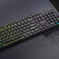 Corsair K55 CORE RGB Membrane Wired Gaming Keyboard – QWERTY US Layout – Quiet, Responsive Switches – Spill Resistance – Ten-Zone RGB – Media Keys – iCUE Compatible – PC, Mac – Black