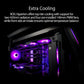 ASUS ROG Hyperion GR701 BTF Edition E-ATX Gaming Case - Supports Hidden Port Motherboards, 420mm Dual Radiator Support, 4x 140mm Fans, ARGB Fan Hub, 60W Fast Charge