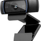 Logitech HD Pro Webcam C920, Widescreen Video Calling and Recording, 1080p Camera, Desktop or Laptop Webcam