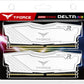 TEAMGROUP T-Force Delta RGB DDR4 32GB (2x16GB) 3600MHz (PC4-28800) CL18 Desktop Gaming Memory Module Ram TF4D432G3600HC18JDC01,White-GC