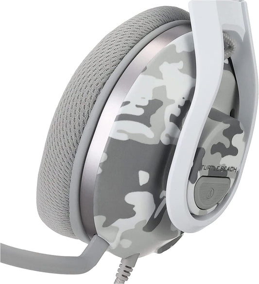 Turtle Beach Recon 500 Arctic Camo Wired Multiplatform Gaming Headset - PS5, PS4, PC, Xbox Series X|S, Xbox One and Nintendo Switch - Games Corner