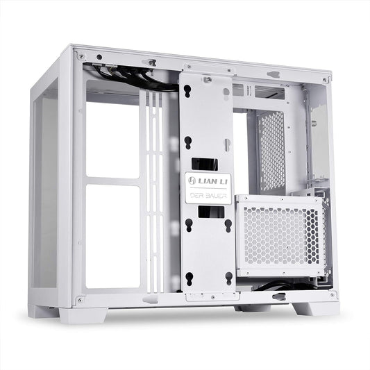 Lian-Li O11 Dynamic Mini ATX Mini-Tower Case, Snow White Edition