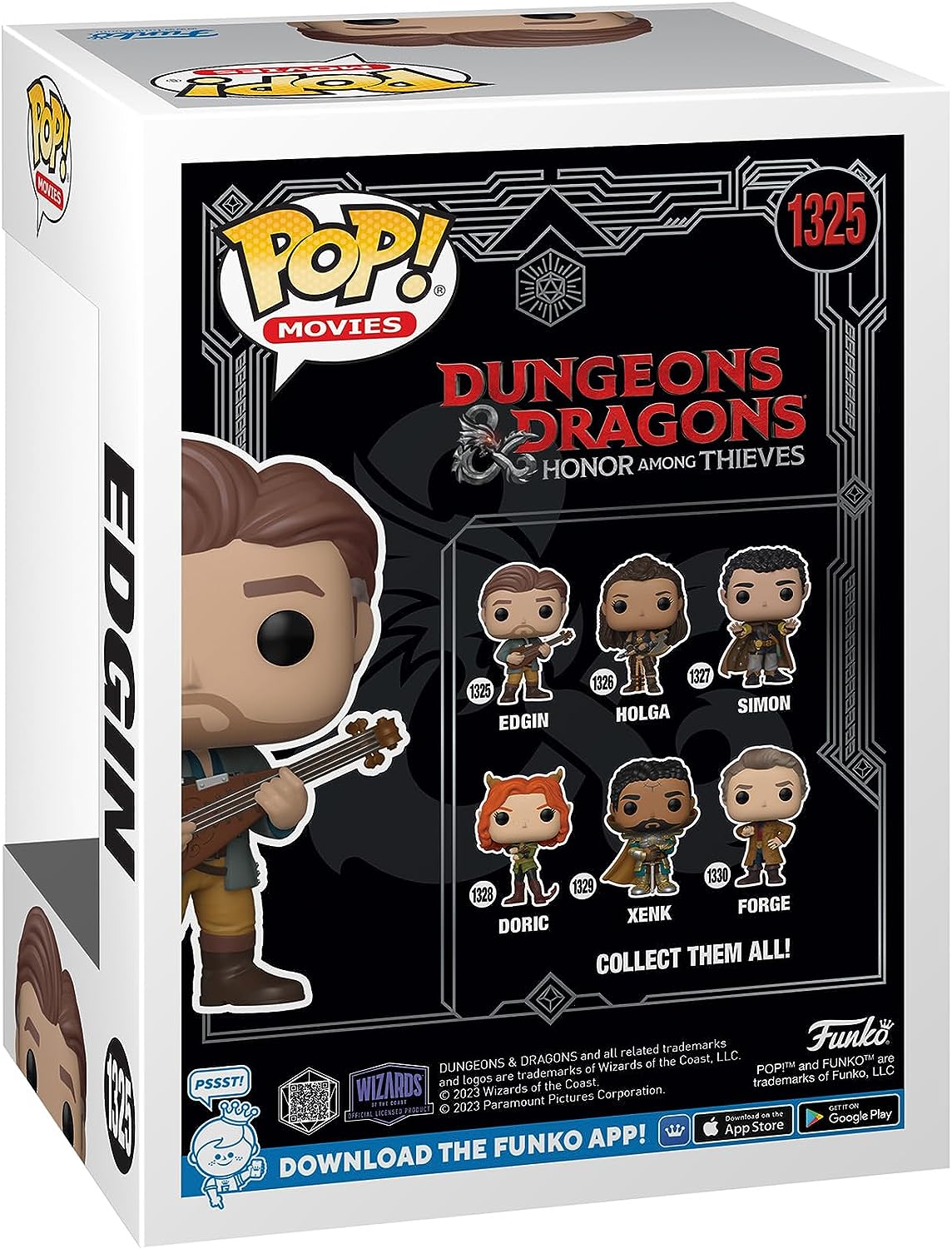 Funko Pop! Movies: Dungeons & Dragons - Edgin, Collectable Vinyl Figure