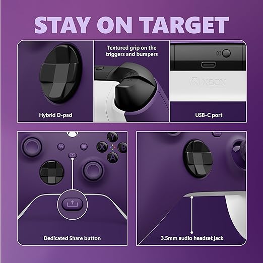 Xbox Core Wireless Gaming Controller – Astral Purple