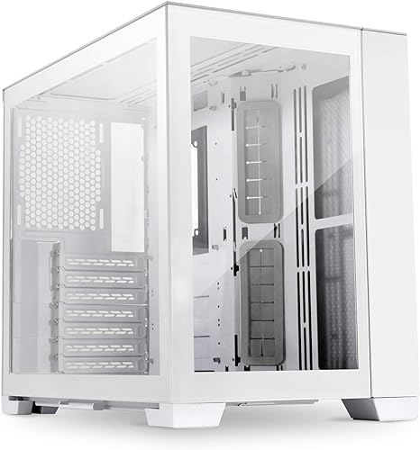 Lian-Li O11 Dynamic Mini ATX Mini-Tower Case, Snow White Edition