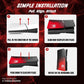 Faceplate for PS5 Slim Disc Edition,Spider-Man 2 Plates for PS5 Console Cover Plates, Premium ABS Faceplate Shell Covers for Playstation 5 Slim Disc Edition