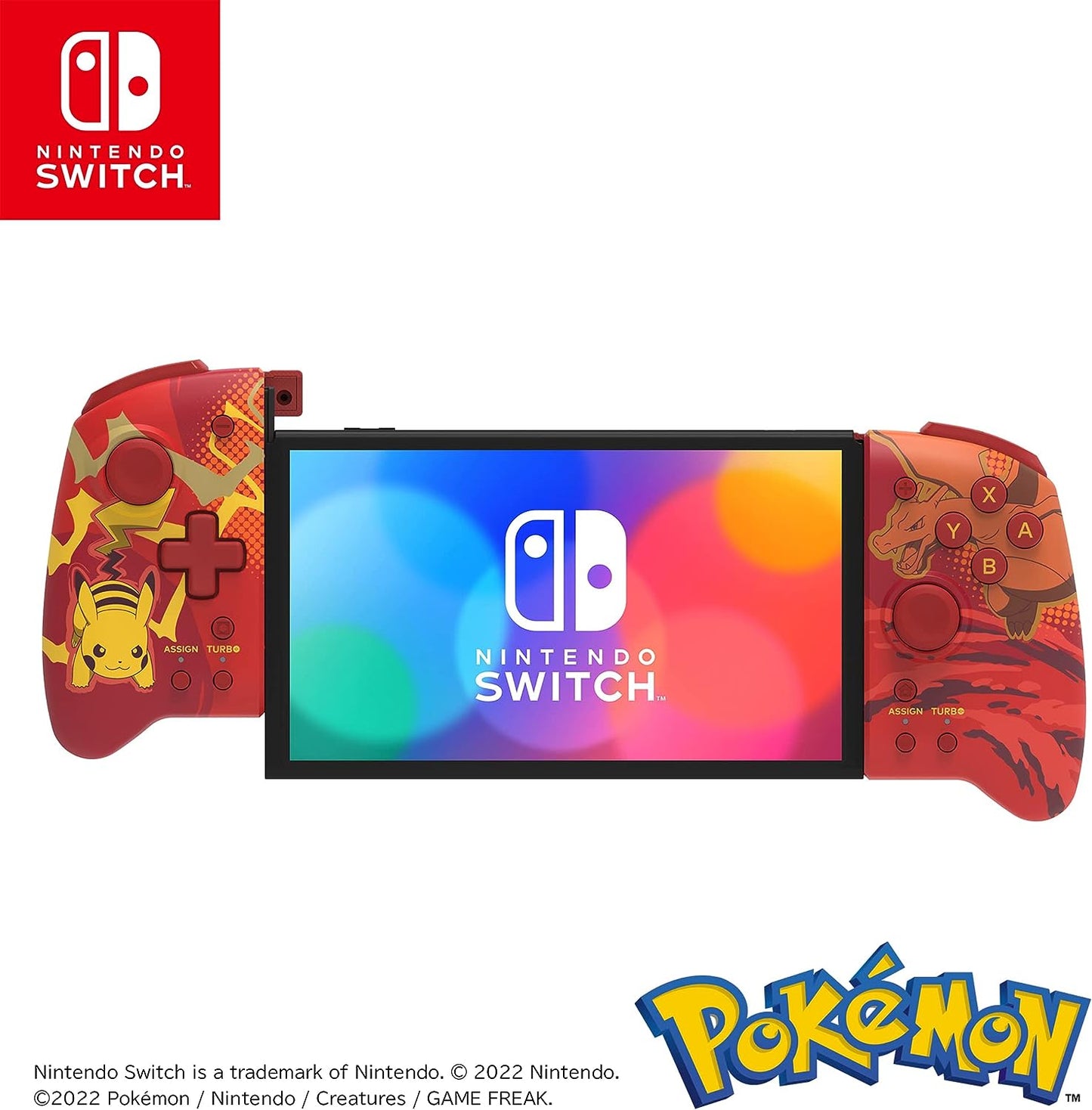 Nintendo Switch Split Pad Pro (Pikachu & Charizard) - Ergonomic Controller