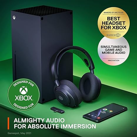 SteelSeries Arctis Nova 7X - Wireless Multi-System Gaming & Mobile Headset Xbox Series X|S, PC