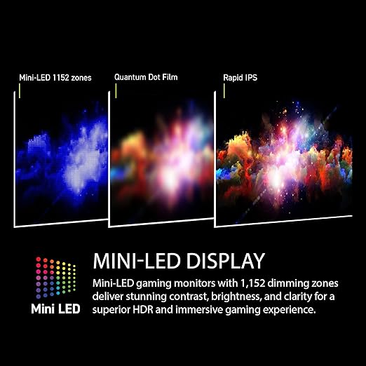 MSI MPG 274URDFW E16M 27-inch 3840 x 2160 (UHD) Gaming Monitor, 160Hz,0.5ms- White