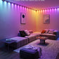 Govee rgbic string downlights, smart led string lights works with alexa,  16.4ft/5m with 25 leds, music sync, white - ‎h608a