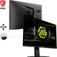 MSI MAG 274QRF QD E2 27 Inch WQHD Gaming Monitor - 2560 x 1440 Rapid IPS Quantum Dot Panel, 180 Hz - 1ms, 120percentage sRGB Colour Gamut, DisplayHDR 400 - DP 14a, HDMI 20b, USB Type-C