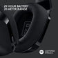 Logitech G G733 Lightspeed Wireless Gaming Headset With Suspension Headband, Lightsync Rgb, Blue Vo!Ce Mic Technology And Pro-G Audio Drivers - Black, Unisize