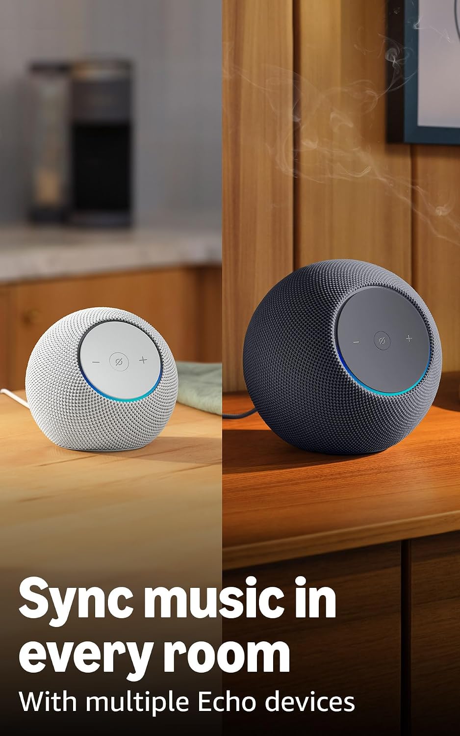 Amazon Echo Dot Max – Newest Alexa Speaker with 3X Bass, Room-Filling Sound, Alexa+ Ready, Amethyst