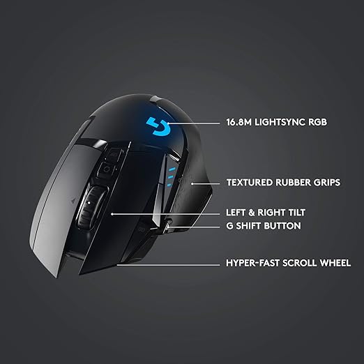 Logitech G Logitech G502 Lightspeed Wireless Gaming Mouse