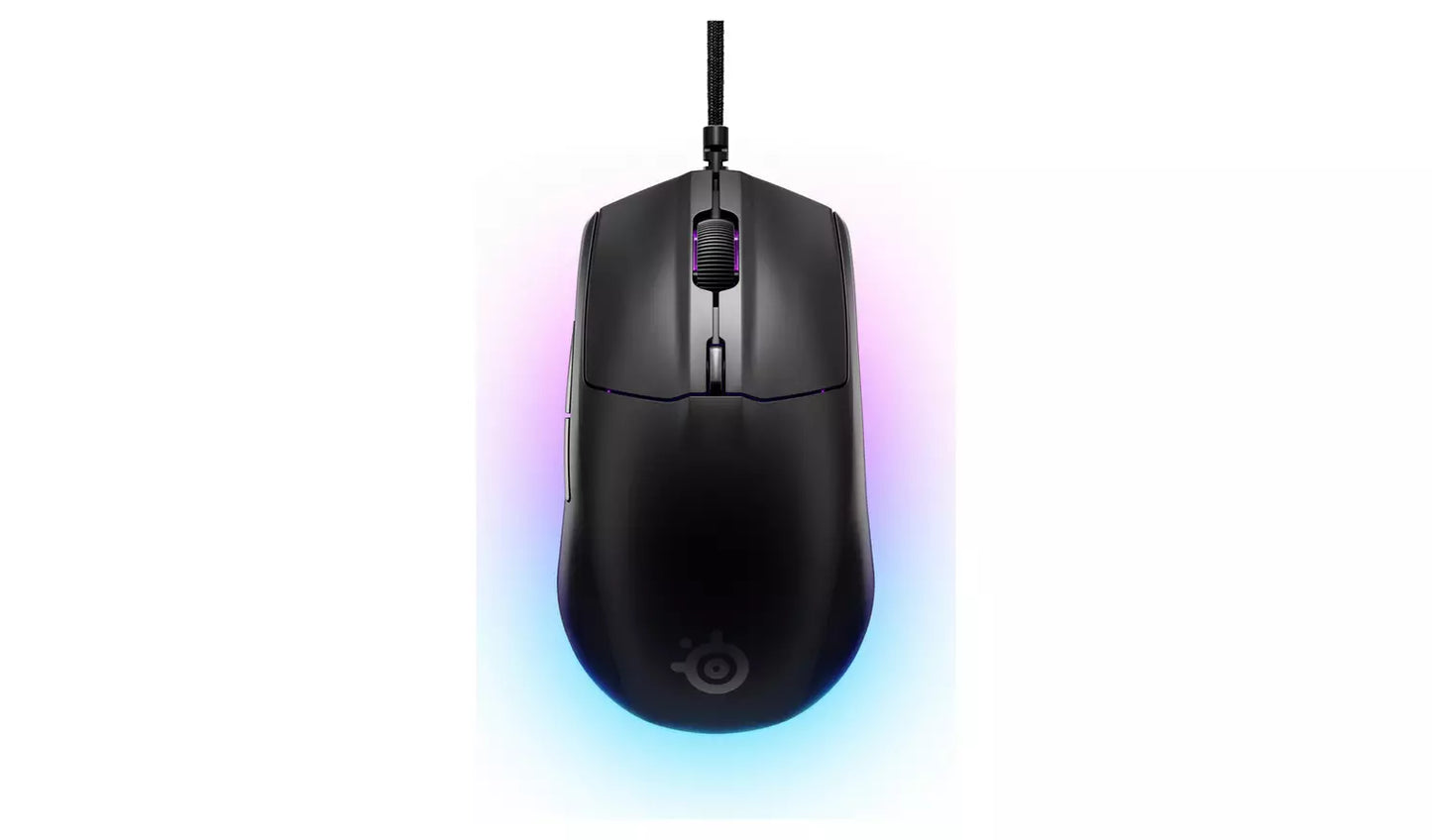 SteelSeries Rival 3 Gen 2 Wired Gaming Mouse - Black