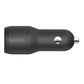 Belkin Dual USB Car Charger 24W + Lightning Cable (Boost Charge Dual Port Car Charger, 2-Port USB Car Charger)