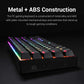 Redragon DEIMOS K599 - TKL 2.4G+Wired RGB Mechanical Red Switch Keyboard