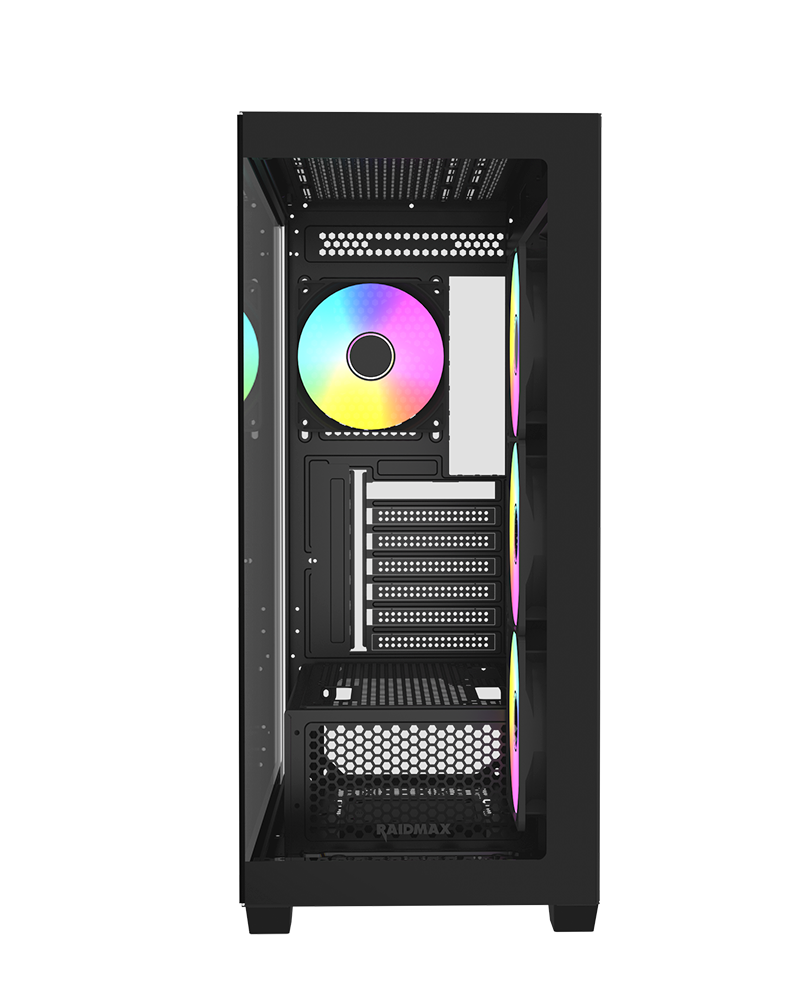 RAIDMAX Infinita i800 ATX Mid Tower PC Case,Black – Games Corner