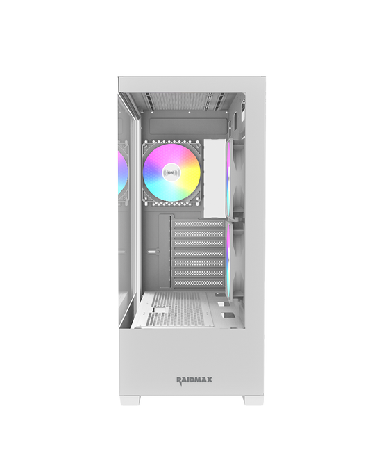 RAIDMAX Infinita i801 Mid Tower ATX PC Case,White