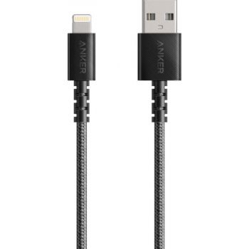 Anker Powerline Select+ USB Cable with Lightning Connector 6FT , Black, A8013H12