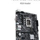 Asus Prime H610M-K D4 Mic ATX Motherboard, DDR4 Support, LGA 1700, PCIe 4.0, M.2 Slot, Realtek 1Gb Ethernet, HDMI, D-Sub, USB 3.2 Gen, SATA 6 Gbps, COM/RGB Header, 5X Protection III | 90MB1A10-M0EAY0-GC