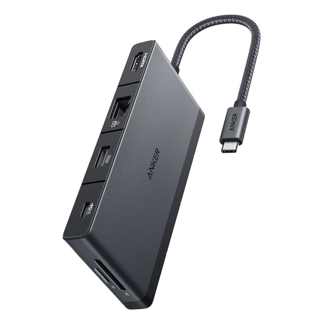 Anker Powerhub USB-C Hub 9-in-1 4K HDMI B2B - UN Black, A8373H11