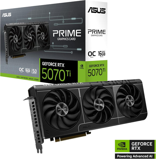 ASUS PRIME GeForce RTX™ 5070 Ti 16GB GDDR7 OC Edition