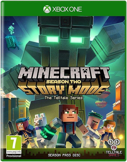 Minecraft Story Mode Season 2 Pass Disc (xbox one) (pre owned)