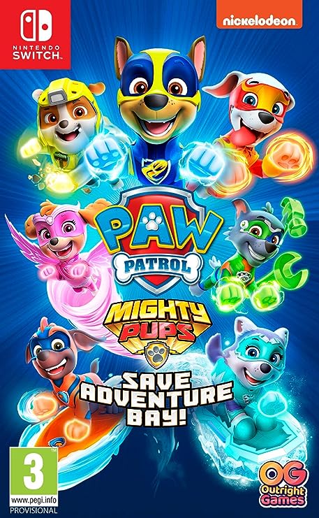 Paw Patrol: Mighty Pups Save Adventure Bay-Nintendo Switch