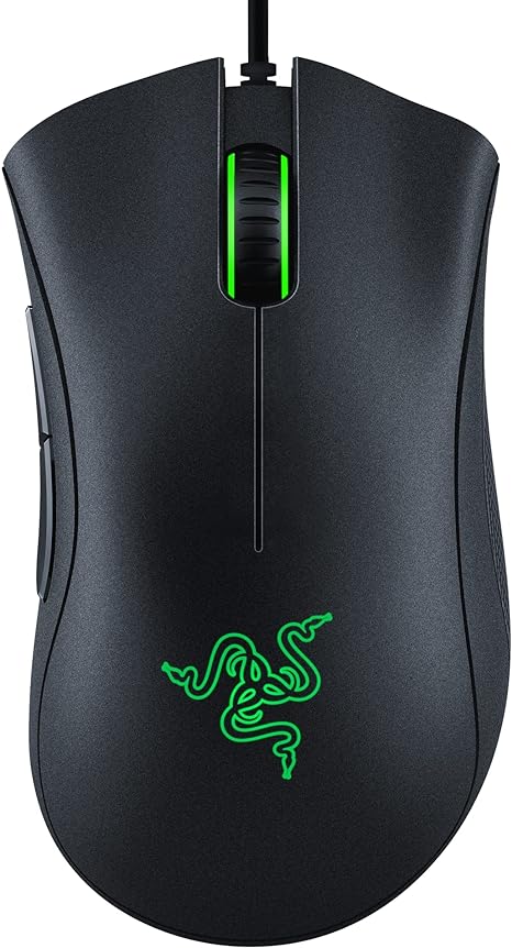 Razer DeathAdder Essential Gaming Mouse: 6400 DPI Optical Sensor