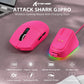 ATTACK SHARK G3PRO Wireless Gaming Mouse with Magnetic Charging Dock, PixArt PAW3311 Sensor, Up to 25000 DPI, BT/2.4Ghz/Wired, 100M Clicks, 500mAh, 59g SUPERLIGHT Mice for Win11/Xbox/PS/Mac -BerryRed
