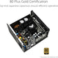 ASUS TUF Gaming 1000W Gold White Edition (1000 Watt, Fully Modular Power Supply, 80+ Gold Certified, Military-Grade Components, Dual Ball Bearing, Axial-tech Fan, PCB Coating.