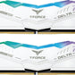 TEAMGROUP T-Force Delta RGB DDR5 Ram 32GB (2x16GB) 6200MHz PC5-49600 CL38 Desktop Memory Module Ram for 600 700 Series Chipset XMP 3.0 Ready White FF4D532G6200HC38ADC01-GC