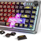 ATTACK SHARK K75 Transparent Mechanical Keyboard-Black
