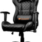 Cougar Armour One Gaming Chair with Reclining and Height Adjustment, Black