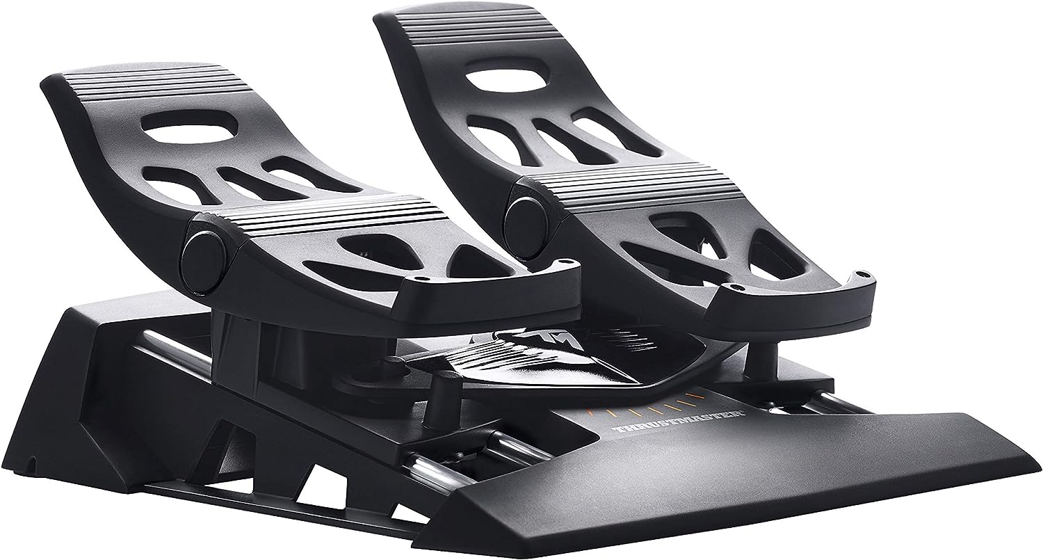 thrustmaster rudder pedals xbox series x Thrustmaster T-flight Pc/ps4/xbox One Rudder Pedals Black