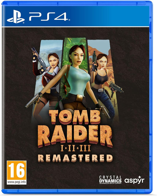 TOMB RAIDER 1-3 REMASTERED-PS4