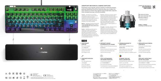 SteelSeries Apex PRO TKL Keyboard