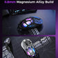 GRAVASTAR MERCURY X PRO GM+8K Special Edition Neon Graffiti  MAGNESIUM ALLOY WIRELESS GAMING MOUSE,GSX  PRO_CG_BLK