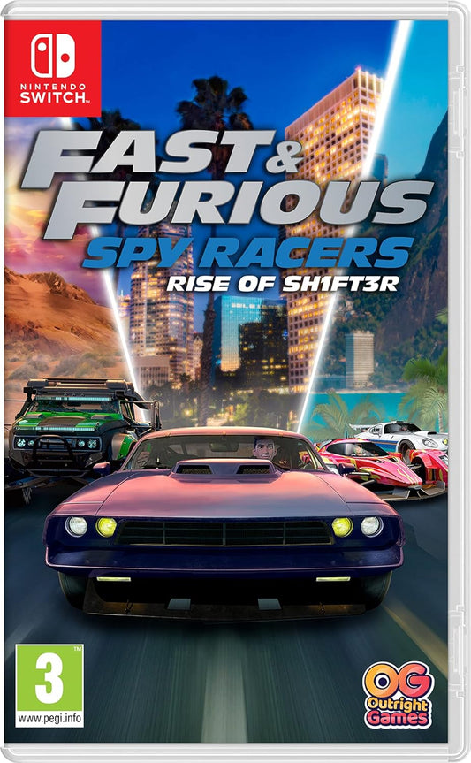 Fast and Furious: Spy Racers Rise of SH1FT3R -Nintendo Switch
