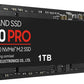 SAMSUNG 990 PRO SSD 1TB PCIe 4.0 M.2 2280 Internal Solid State Hard Drive, Seq. Read Speeds Up to 7,450 MB/s for High End Computing, Gaming, and Heavy Duty Workstations