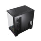 Acegeek Mercury R425X ATX Computer Case, Up to 360mm Radiator & 10x Fan Support, Dual Side Full Tempered Glass, 0.7mm SPCC Material, USB 3.0, USB 2.0 x2, HD Audio, Black