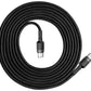 Cable BASEUS PD60W/QC3.0 TYPE-C CABLE 200CM GREY/BLACK