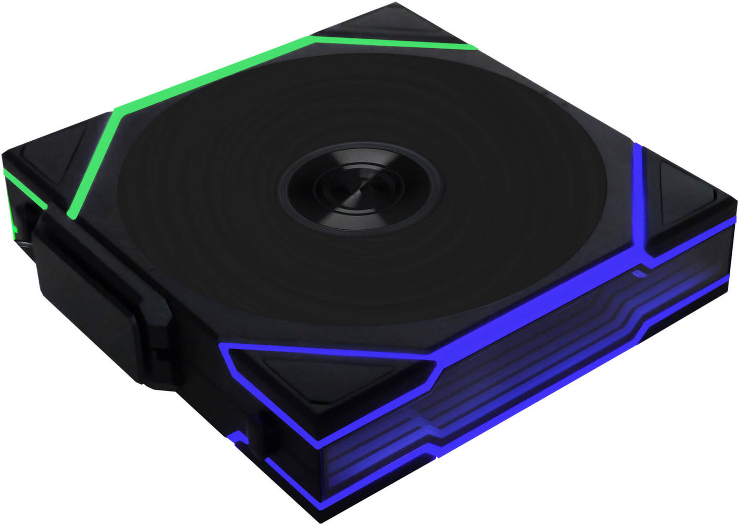 Lian-Li UNI FAN TL 120 Reverse Blade Wireless Case Fan, 120mm Fan Size, 2300 RPM Fan Speed, 83.4 CFM Fan Airflow, Fluid Dynamic Bearing Type, PBT & PA66 Material, Singe Pack, Black | 12RTL1W1B