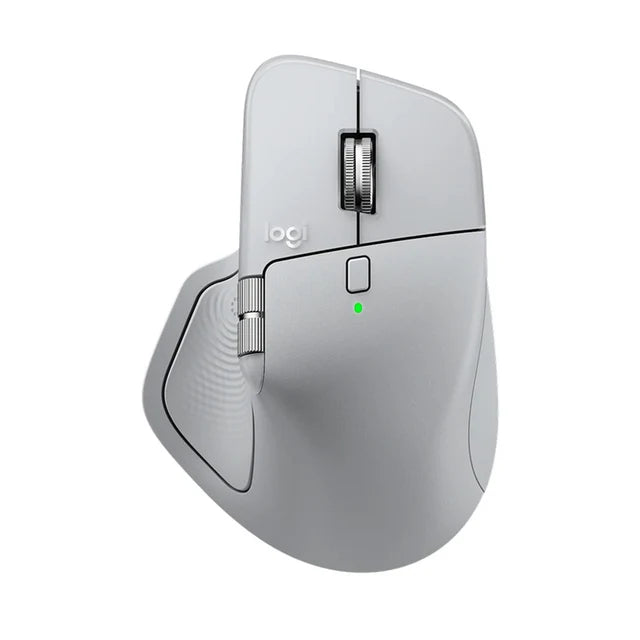 Logitech MX Master 4 High-performance Wireless Mouse with haptic feedback-Pale Gray