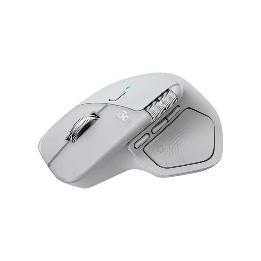 Logitech MX Master 4 High-performance Wireless Mouse with haptic feedback-Pale Gray