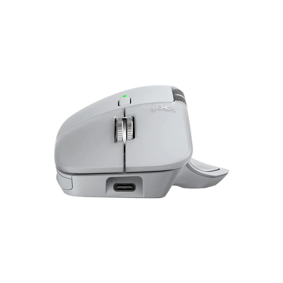 Logitech MX Master 4 High-performance Wireless Mouse with haptic feedback-Pale Gray