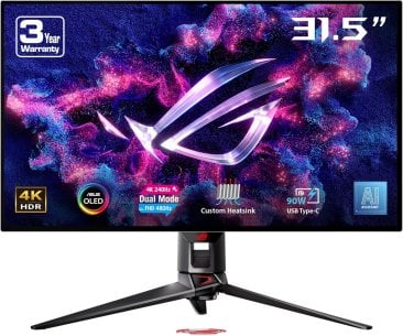 ASUS ROG Swift OLED PG32UCDP 31.5" 4K WOLED 240/480Hz Gaming Monitor - 90LM0A50-B01370