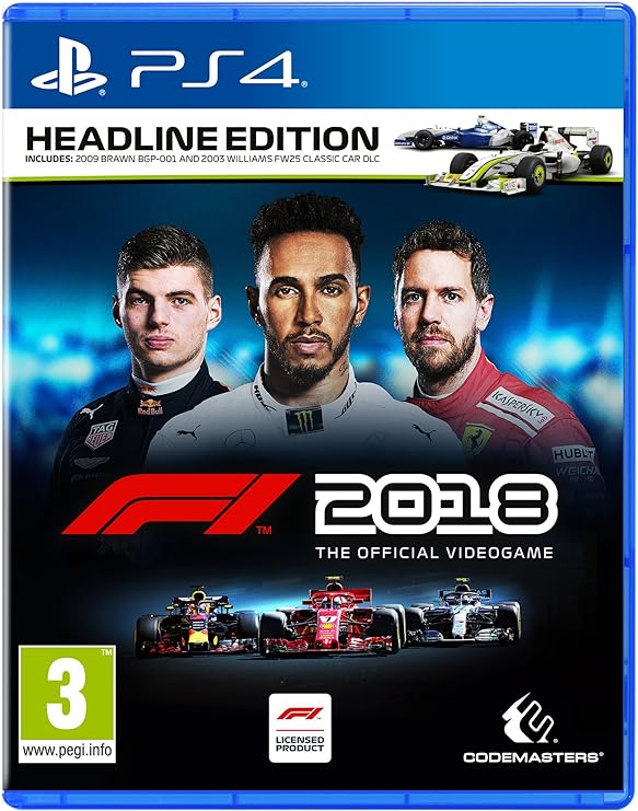 F1 2018 Headline Edition PS4 (pre owned)